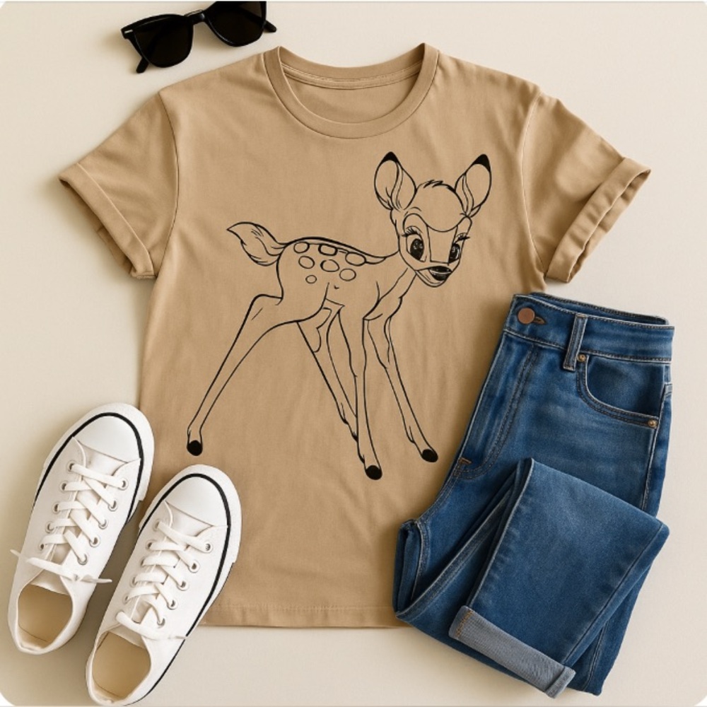 Disney Brown Bambi Tee
